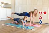 Exclusive Family Game Gift Bundle: Chi Yoga Mats + Card Game