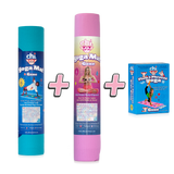 Exclusive Family Game Gift Bundle: Chi Yoga Mats + Card Game